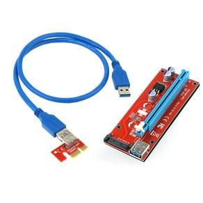 이지넷 USB3.0 PCIe 채굴기 라이져카드 NEXT-10BCR, [NEXT-10BCR]