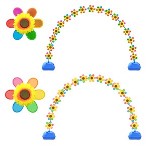 바람개비 미니 아치 세트 개업 오픈 행사 아치 가랜드 개업 오픈 매장 입구 식당 핸드폰 가게 출입구