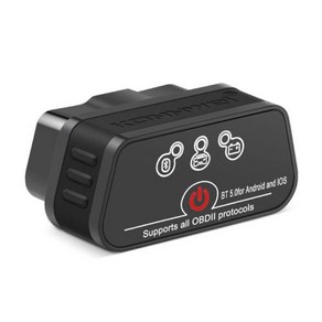 Konnwei 자동차 진단 도구 블루투스 50 OBD2 스캐너 ELM 327 V1 5 OBDII OBD 2 코드 리더 ELM327 V15, 1개