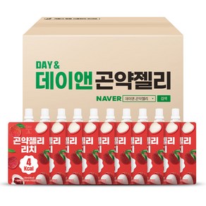 로웰팜 곤약젤리 리치 [소비기한 12월 28일], 10개, 130ml