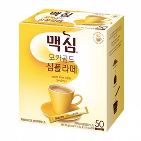 맥심 모카골드 심플라떼 50Tx1개+사은품