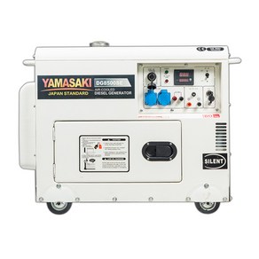 야마비시 디젤발전기 DG8600SE(7Kw)키자동/리코일겸용, 1개