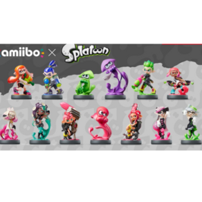 [닌텐도국내정품] 닌텐도 아미보 스플래툰 아미보 시리즈 16종 ( splatoon amiibo ), 1개, 옥토링보이(Octoling Boy)