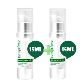 대웅제약 이지듀 리프트 이지에프 10 코어 이펙트 앰플 15ML 2개+체험분1ML, 2개