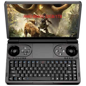 GPD Win Mini 2024 휴대용 게임 콘솔 7인치 터치스크린 게이밍 PC 미니 노트북 게임패드 UMPC Win11 [AMD Ryzen 7 8840U 32GB RAM/1TB, GPD Win Mini 2024 휴대용 게임 콘솔, 7