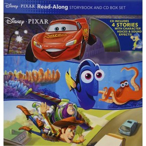 Disney-Pixa Read-Along Stoybook and CD Box Set:, Disney Pess