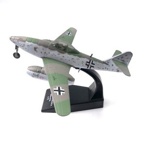 1/72 Nsmodel 2차 세계대전 제트 전투기 Me-262 장식 다이캐스트, 단품, 1개