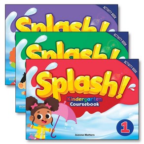 Splash! Kindegaten Cousebook 1 2 3 Activity Book 세트 (전3권), 컴퍼스(COMPASSPUBLISHING)