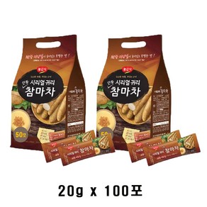 광야식품 뉴 시리얼 귀리 안동 참마차 스틱형 냉온차 100포 1개