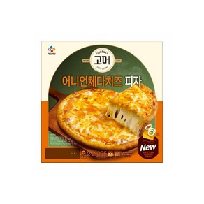 어니언 체다치즈 피자, 325g, 2개