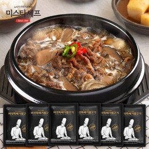 미스타셰프 버섯뚝배기불고기 400g 6팩, 6개