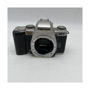 펜탁스 MZ5 실버 SLR 35mm 필름 카메라 본체 전용 W 수동 작업, 1개