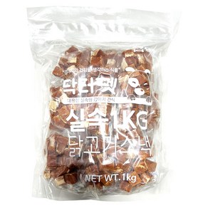 닥터펫 사사미 1kg 치킨스낵 큐브, 1개, 닭고기