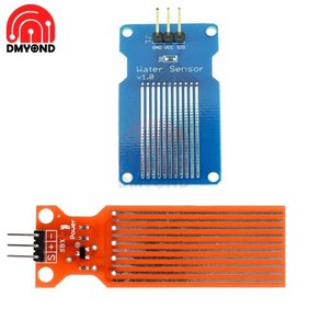 빗물 수위 센서 모듈 액체 표면 깊이 높이 센서 보드 Aduino DIY 키트 감지기용 DC 3V-5V 20mA, 1개