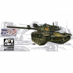 AFVCLUB 35249 1/35 M60A3 Patton Tank 프라모델, 1개