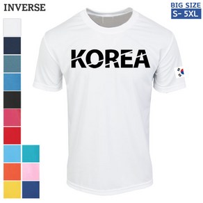 [TS-CT12] KOREA 쿨론 반팔티셔츠 S-5XL 헬스티 운동티 남녀공용