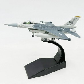 다이캐스트 F-16 F16 F-16C 전투기 USAF 금속 비행기 모형 수집용 장난감 1/100 스케일, [01] A