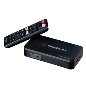 AVeMedia EZRecode 330G.4K 패스스루 및 1080p 녹화 HDMI 레코더 PVR DVR 일정 IR 블래스터 PC 없이 편집 쉬운 설치ER330G, 1개