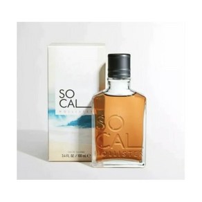 Holliste 지속력좋은 향수 홀리스터 SOCAL COLON 3.4 Oz 남성 스프레이 오 드 퍼퓸 씰링됨, 100ml, 1개