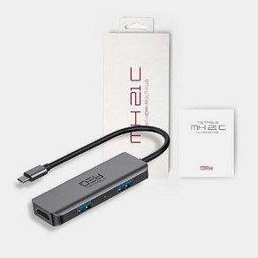 3IN1 USB 3.0 C타입 멀티 허브 노트북 맥북 HDMI 미러링 4K 태블릿 핸드폰 유에스비 포트 확장 분배기 추천, 1개