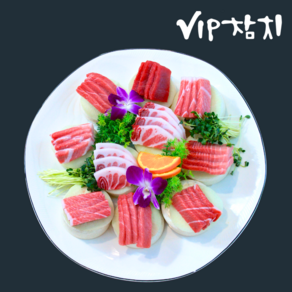 [VIP참치]참다랑어 손질 참치회 한정수량 프리미엄 5인세트, [한정수량] 프리미엄 참다랑어 5인 세트 1000g, 1개