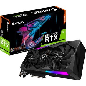 기가바이트 Gigabyte AUS 지포스 RTX 3070 마스터 8G 그래픽 카드 윈드포스 팬 3배 8GB 256비트 GD