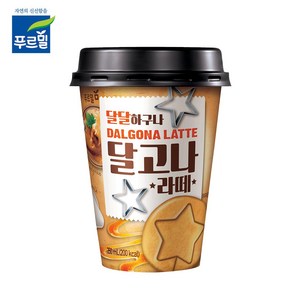 푸르밀 달고나라떼, 250ml, 10개