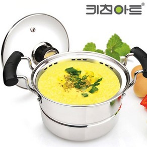 키친아트 계란찜냄비 찜겸용 만두 떡 찬밥 고구마찜기, 없음, 1개