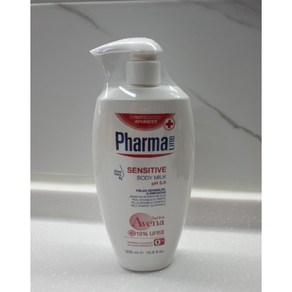 [정품] 파마라인 우레아 센서티브 모이스처 바디밀크 10% 100 000ppm 바디로션 닭살 피부 건성 보습 각질 연화 장벽 약산성 바디케어, 1개, 500ml