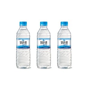 팔도 지리산 맑은샘 500ml 20개 깨끗한 화강 암반 자연수 생수, 500L