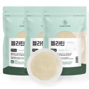 젤라틴 분말, 3개, 500g