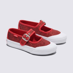 반스 VN000CYKRED VANS 키즈 글리터 May Jane 메리 제인 아동 키즈 스니커즈 캔버스화