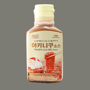 푼푼 야키니쿠소스 마늘풍미, 1개, 240g