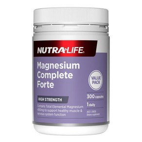 Nuta-Life Magnesium Complete Fote 300 Capsules Exclusive Size, 300정, 1개