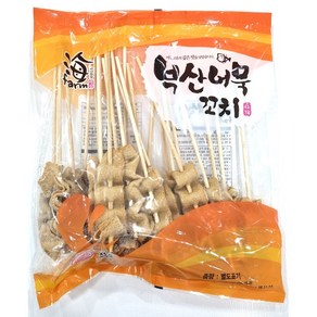 부산어묵 꼬치 오뎅 750g 25꼬치 사각꼬치 꼬불이, 1개