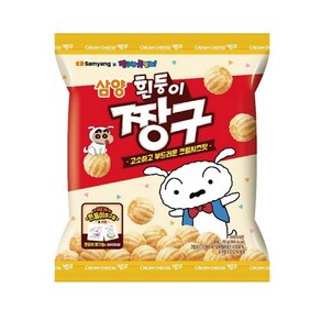 [삼양식품] 흰둥이 짱구 띠부실 크림치즈맛