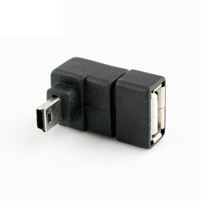 USB2.0 AF to MINI 5핀 꺽임 젠더 NA444