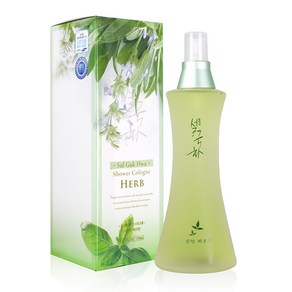 설국화 향기 샤워코롱(허브향), 150ml, 1개