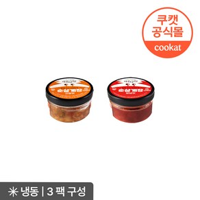 바로쿠캣 순살게장 2종 (간장맛/양념맛), 간장맛, 3개, 180g