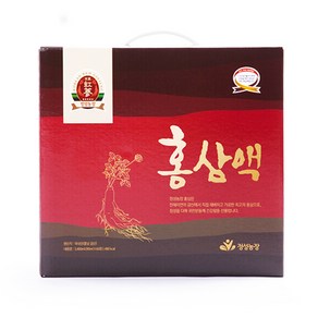 정성농장 5년근 홍삼액 60포 1상자(90mlx60개입) 단맛과 첨가물 없는 100% 순수홍삼, 5.4L, 1개