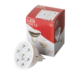 LED MR16 1.4W 220V+원형소켓 3W급 램프 대체용 전구, 전구색, 1개