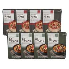 빅마마 이혜정의 육개장 4팩 + 우거지갈비탕 4팩, 단품