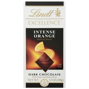 Lindt Choc Ba Exc Oange Inten2 린트 초코바 엑스 오렌지 인텐2, 231.33g, 1개