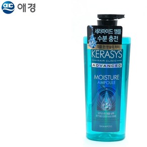 케라시스 어드밴스드 모이스춰 앰플 샴푸 600ml 헤어케어 관리 손상케어 수분공급 볼륨케어ul-1286, 1개