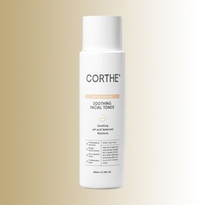 [BEST 재구매율] 코르테 CORTHE SOOTHING FACIAL TONER 200ML 더모 에센셜 수딩 페이셜 약산성 진정 보습 토너, 1개