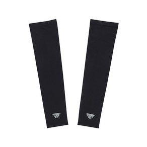 [다이나핏 공식] 공용 베이직 심볼 암밴드 YUA23Z08Z1, L, Black, 1개