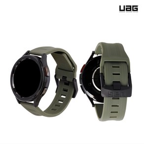 UAG 스카우트 갤럭시워치 7 6 5 4 FE 호환 스트랩, 42mm 그린 롱버전