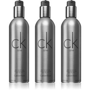 CK ONE 모이스처라이저 올인원 로션 250ml 3개, 1개, 1ml