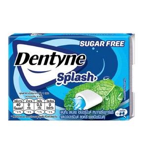 DENTYNE 덴타인 아이스 슈가프리 껌 하이퍼 민트 8정 x 10개(1세트), 1세트, 11.2g