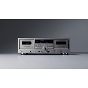 티악 더블 카세트 데크 (실버) TEAC W-1200